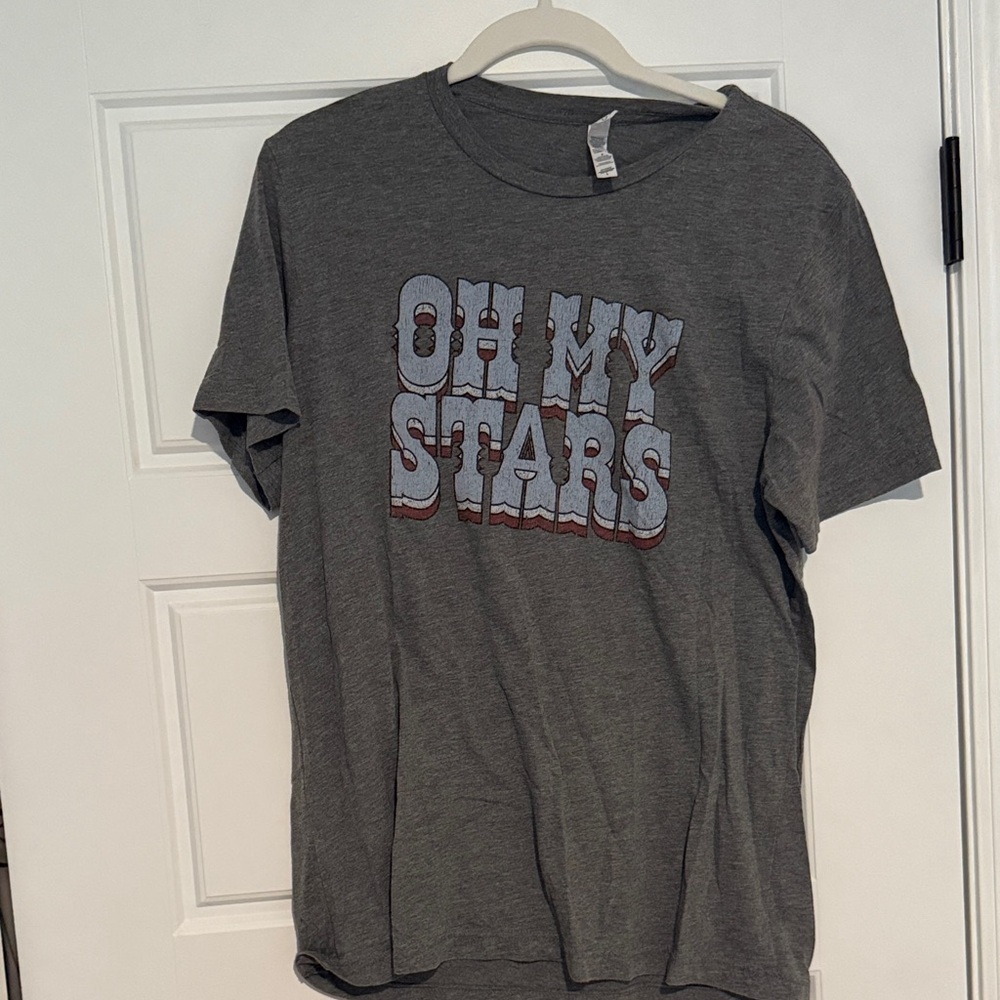 Gray 'Oh My Stars' Graphic Tee